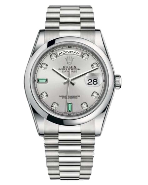 rolex day date 36mm platinum price